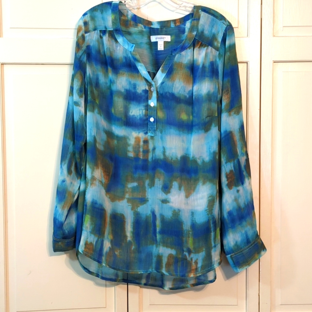 Multi colored top